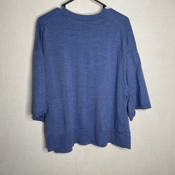 NWOT Banana Republic Corto Boxy Oversized Wool CrewNeck Sweater Women Size XL - Picture 7 of 11